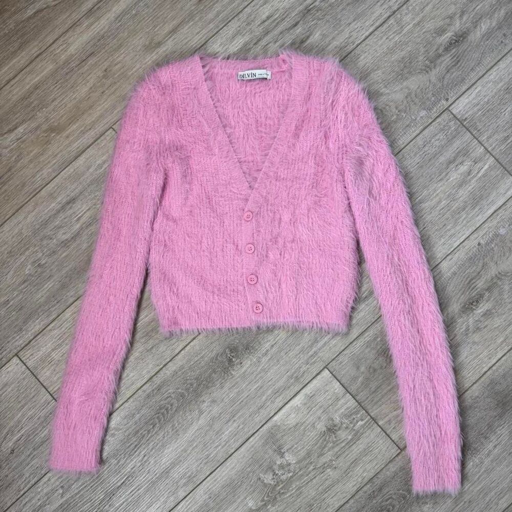 Unbranded Women's Pink Cardigan